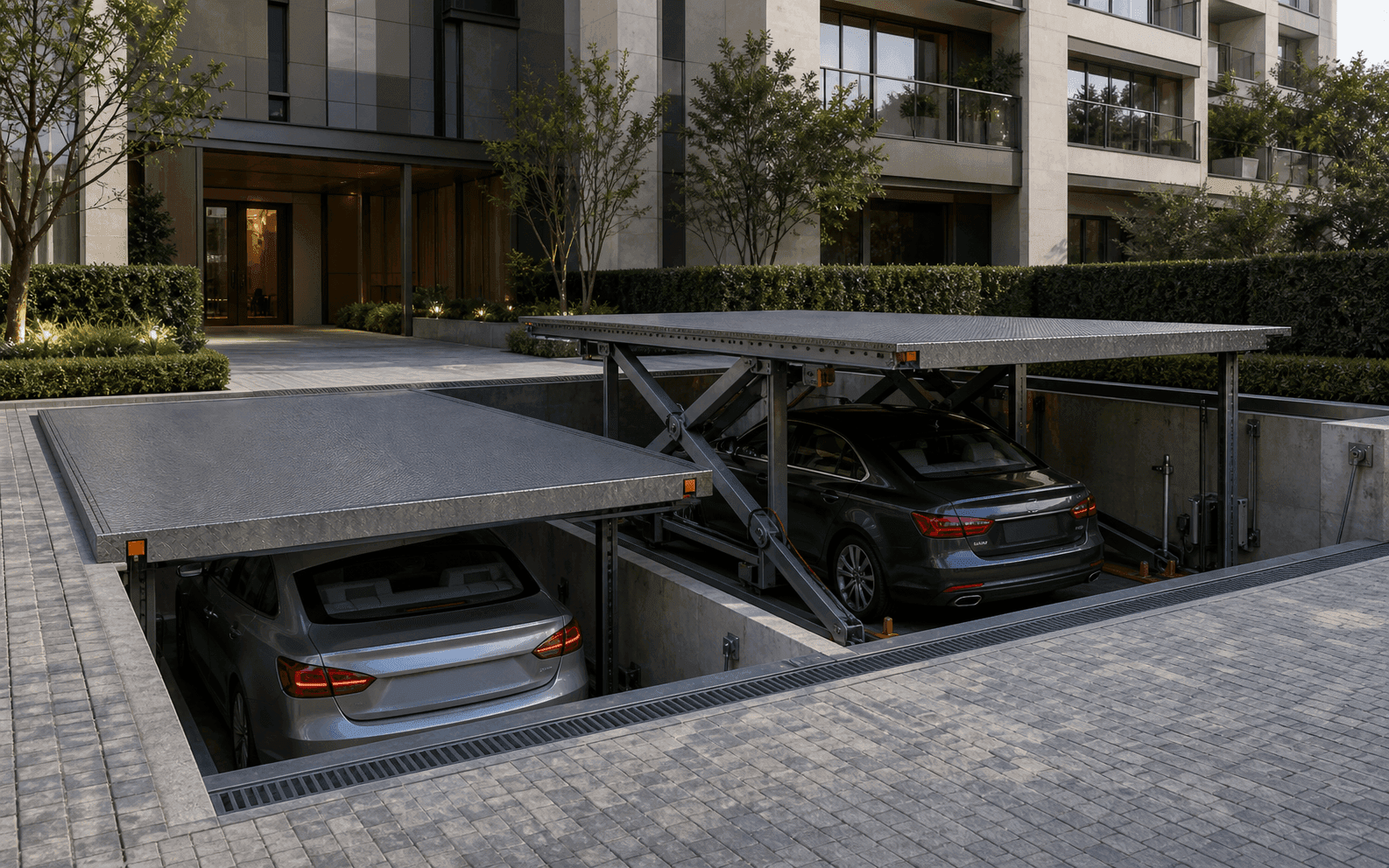 Pit parking solutions application